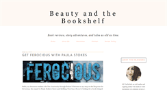 Desktop Screenshot of beautyandthebookshelf.com